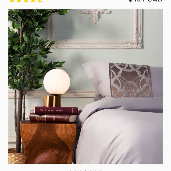 King size Egyptian cotton bed set - Picture 5 of 5